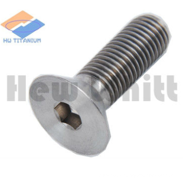 titanium countersunk head bolt with torx